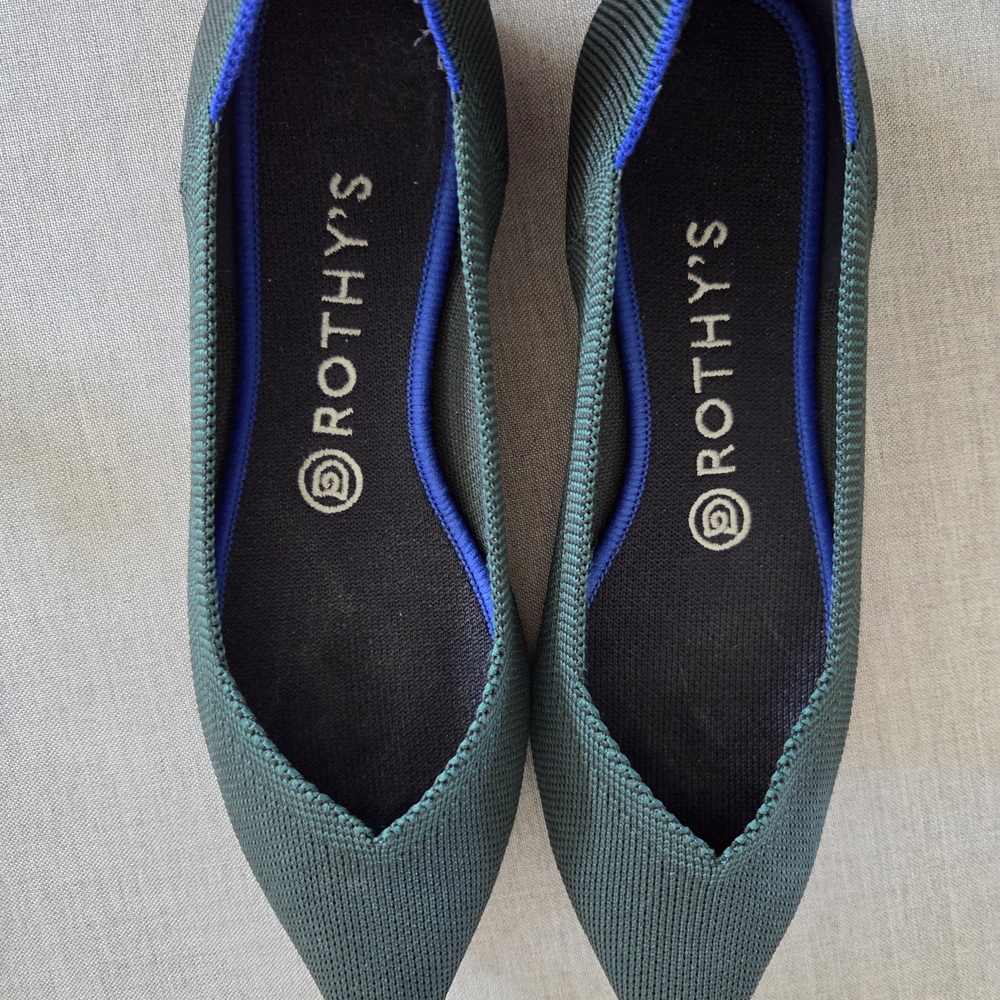 Rothy's Emerald Green Women's Shoes